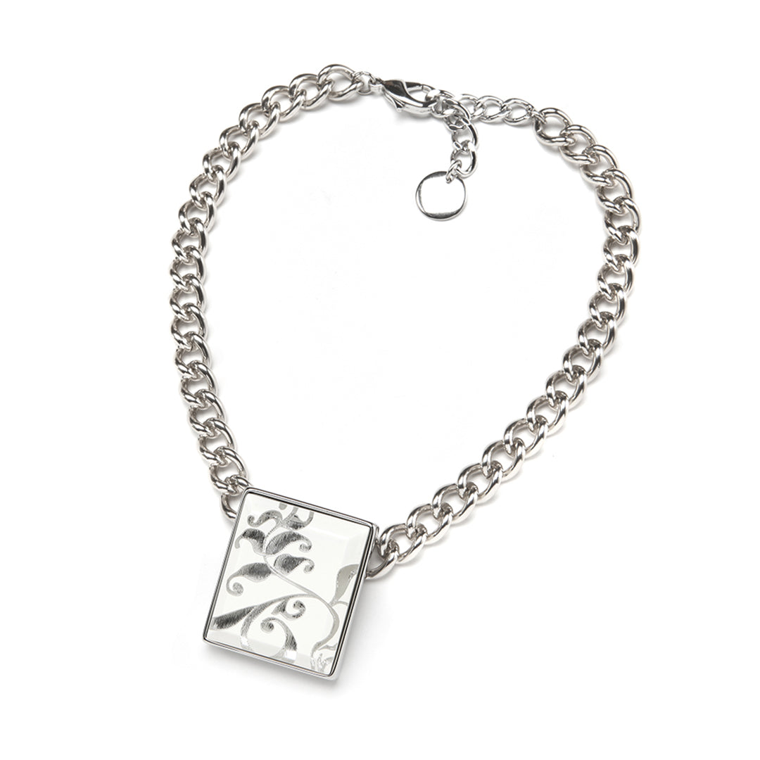 Fiore Di Cristallo Necklace Latte
