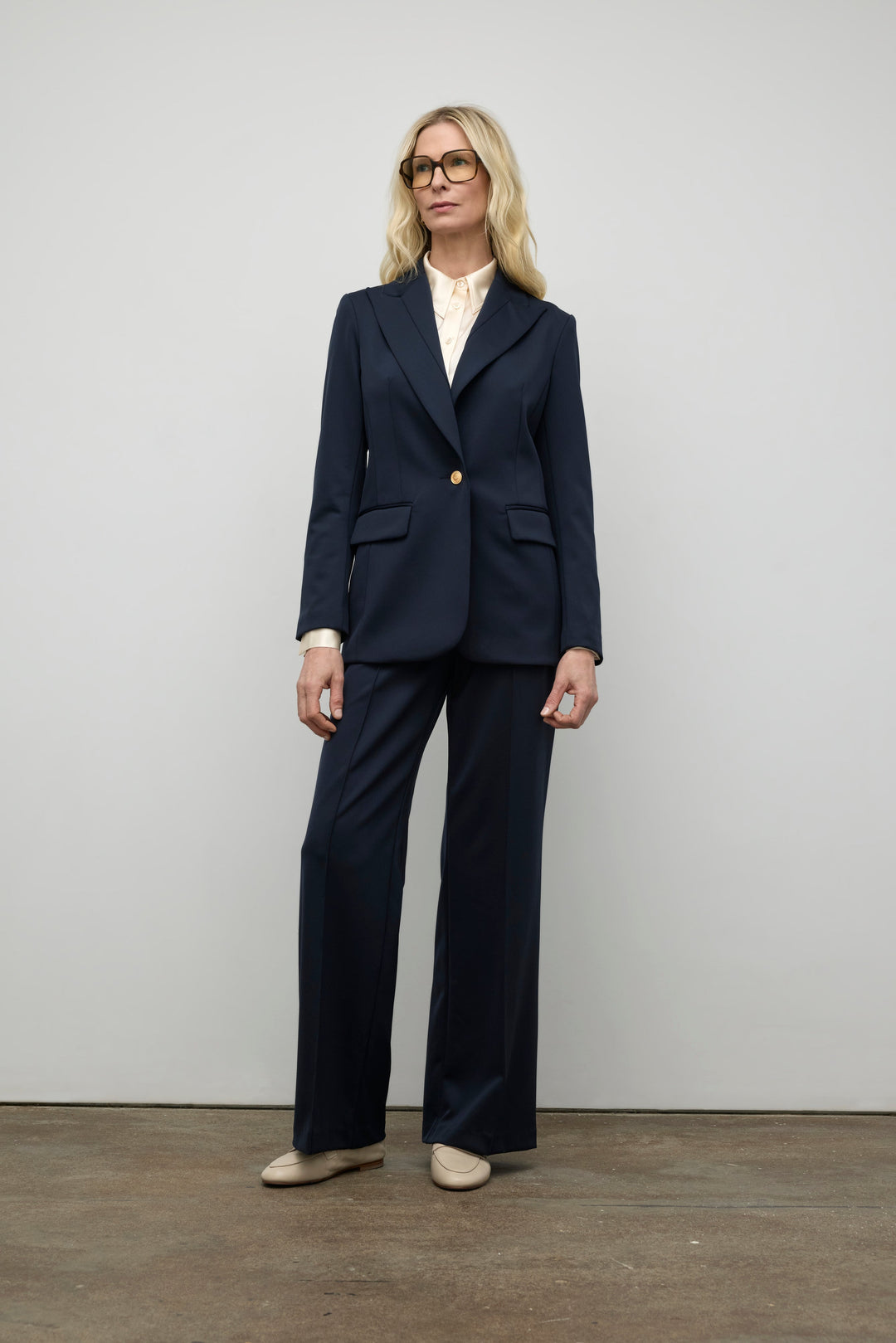 Jacket with flap pocket