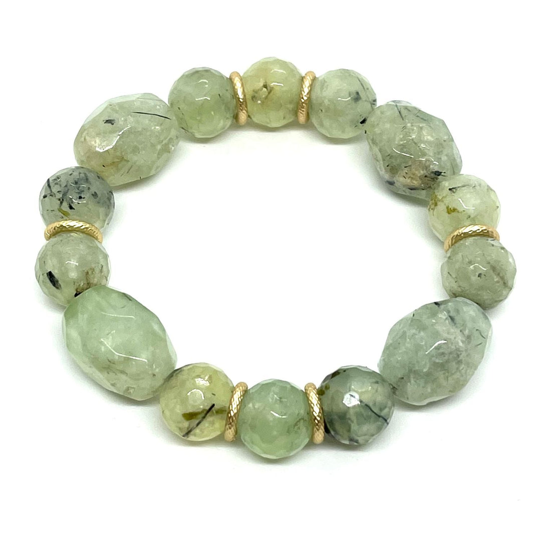 Prehnite Stretch Bracelet