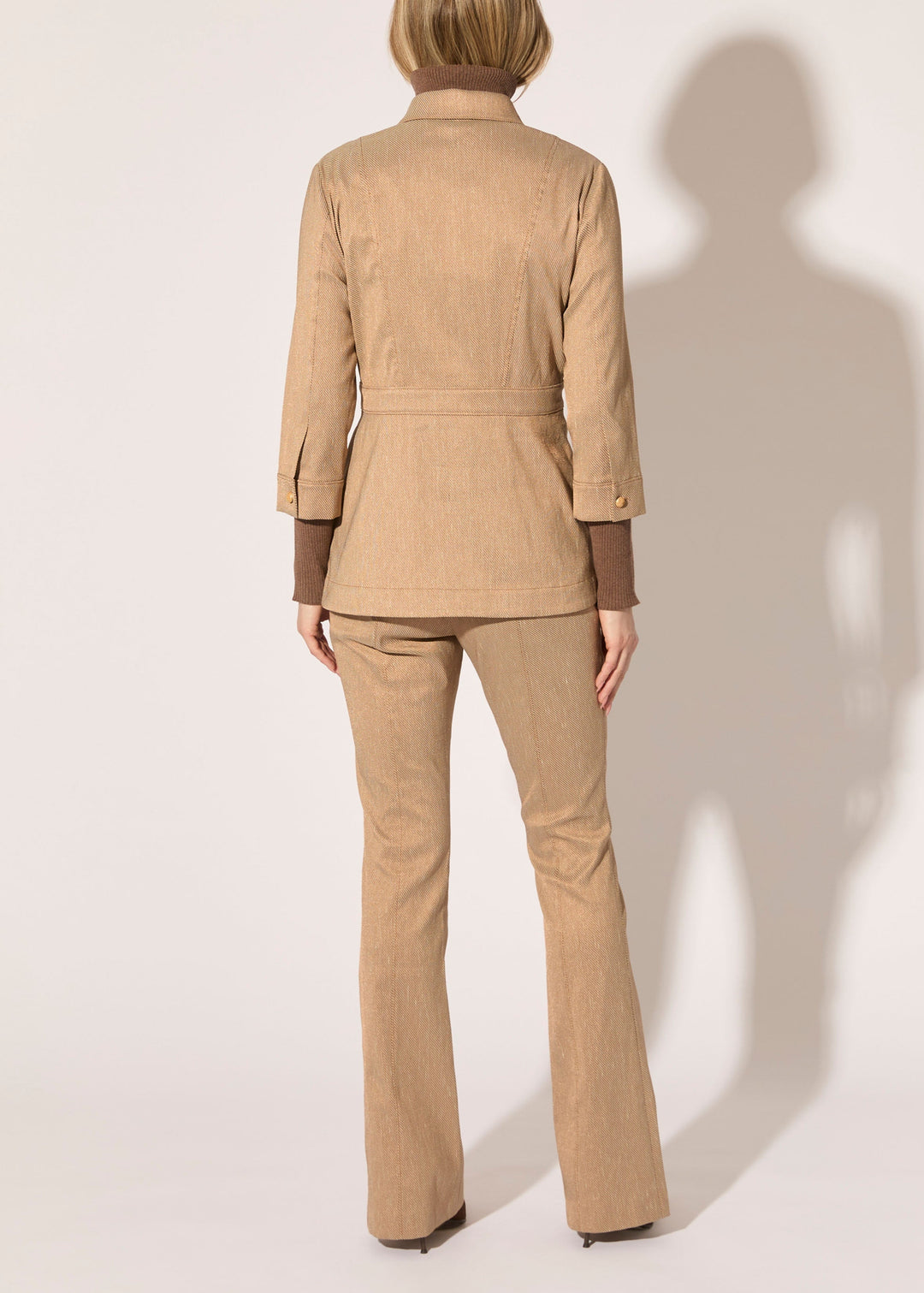 Amsterdam Twill Flared Leg Pants