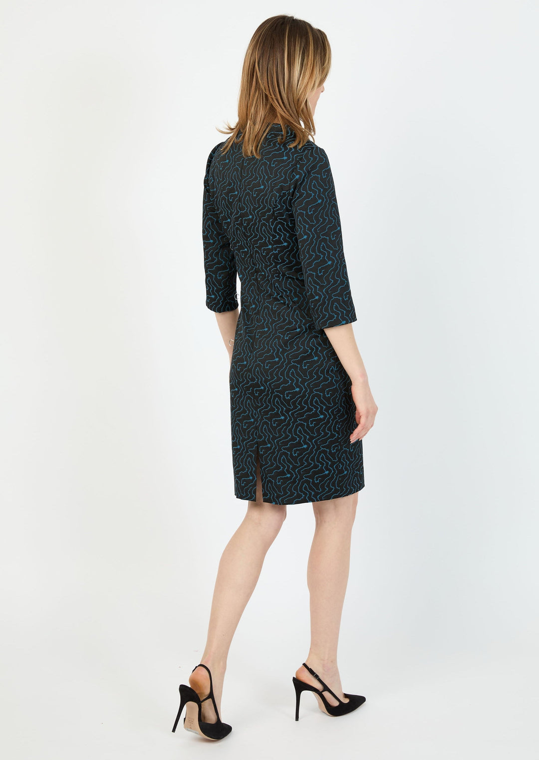 ARIA JACQUARD DRESS