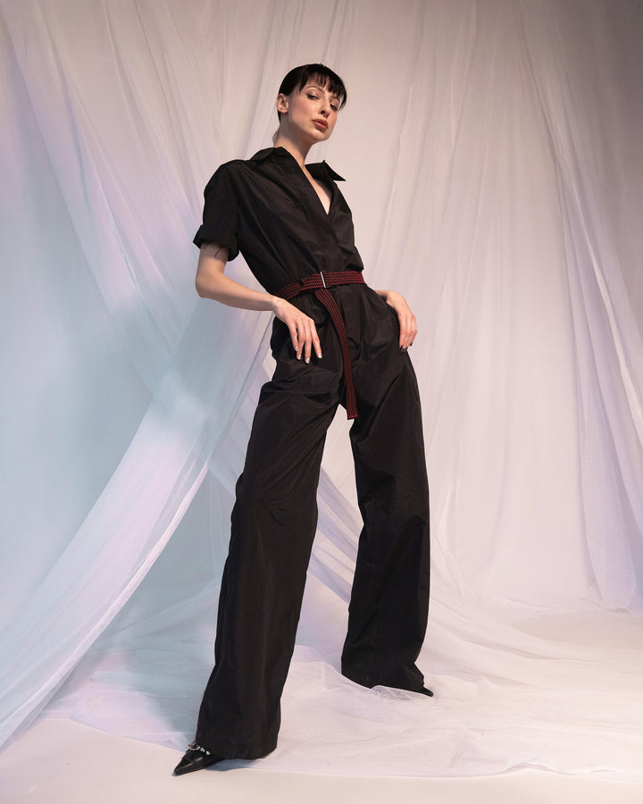 Maison Marie Saint Pierre | Jumpsuit | KATIA | Black | Belt | KOURTNEY2 | Black
