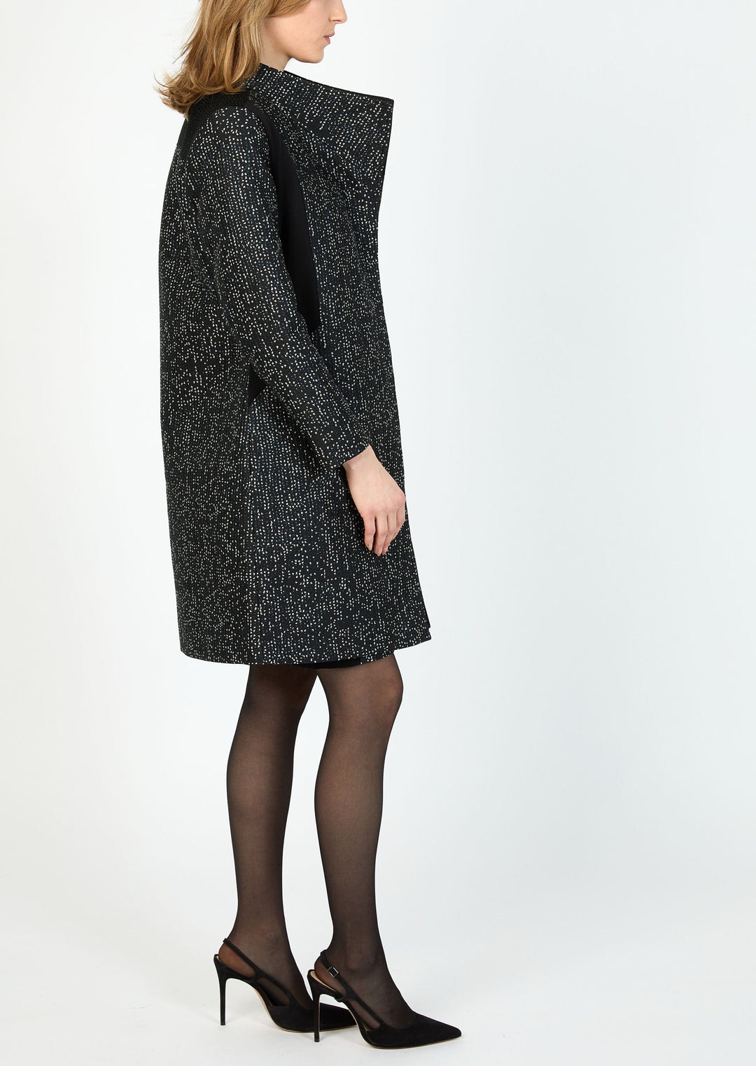 FESTA JACQUARD CAR COAT