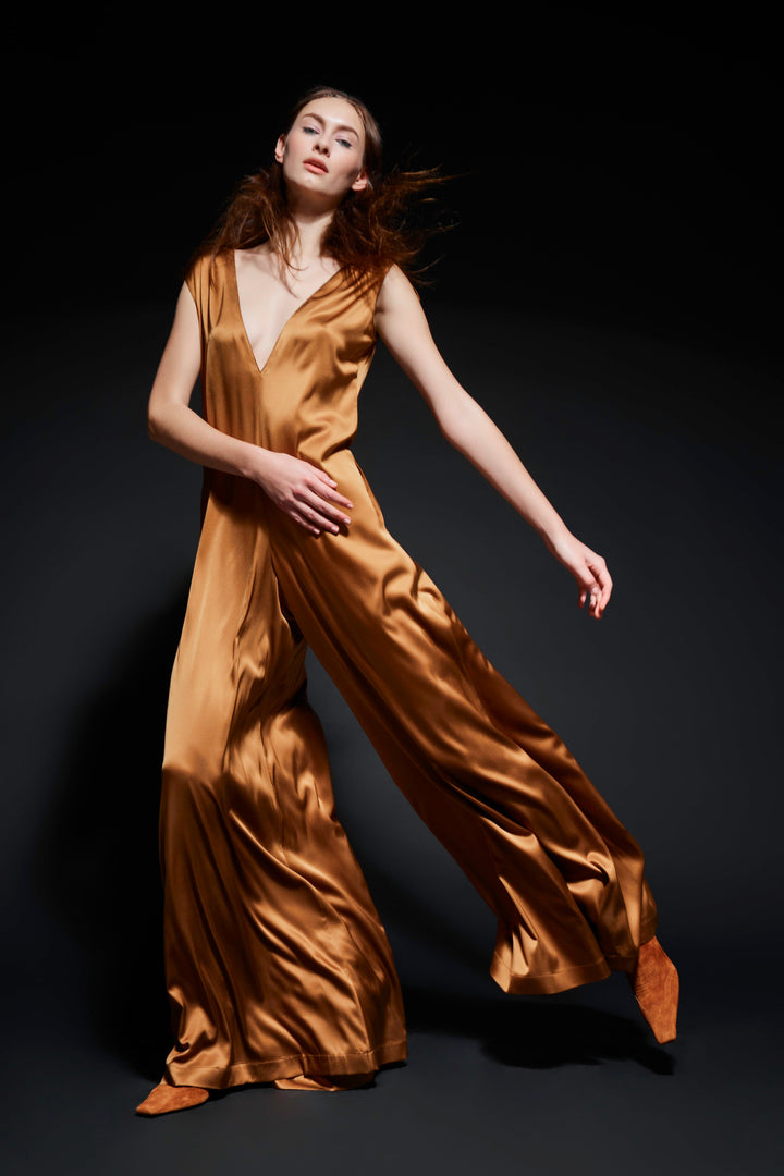 The Freeing Jumpsuit - Copper