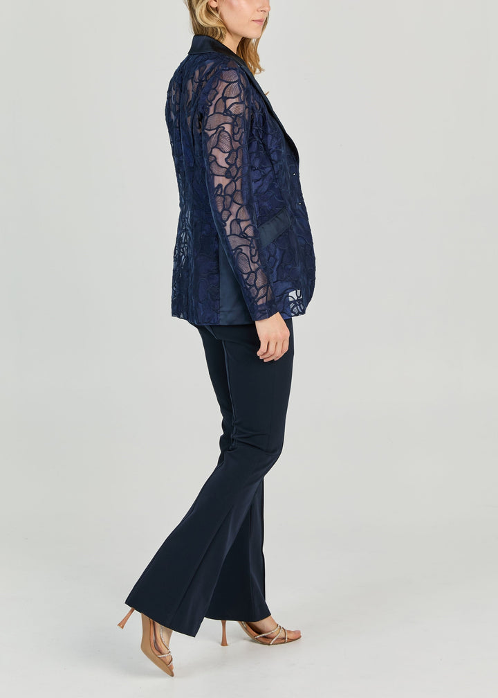 EMBROIDERED FLOR ORGANZA JACKET