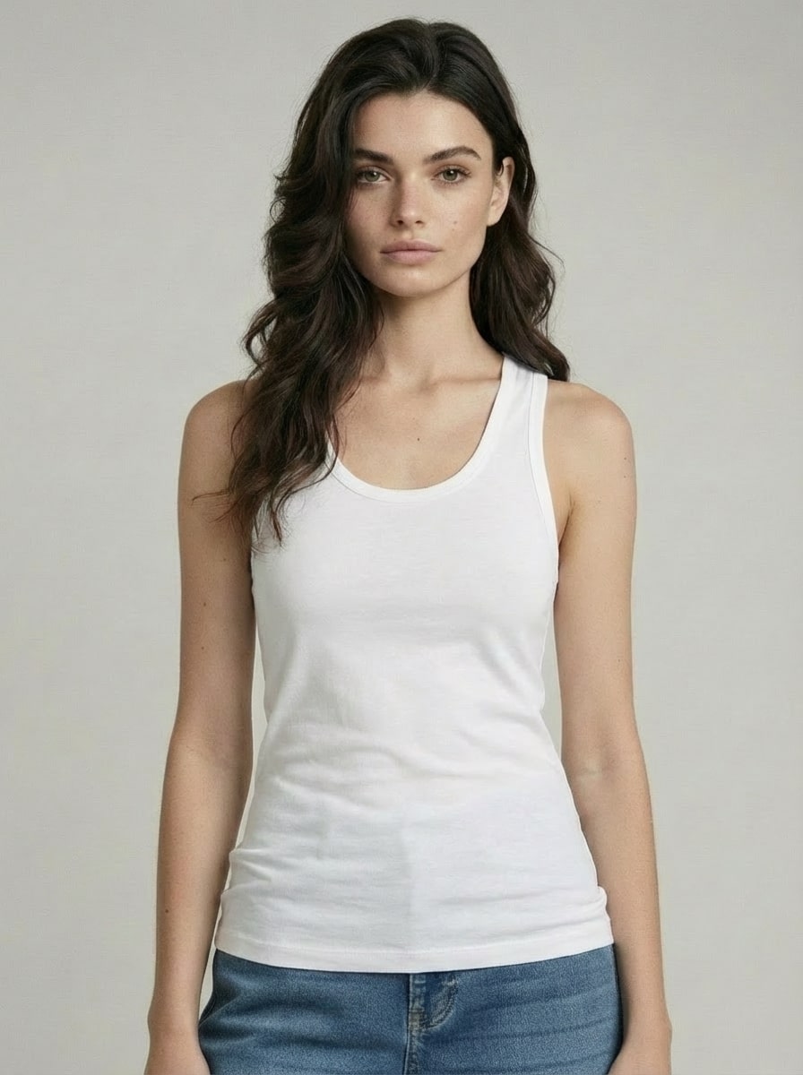 ORGANIC COTTON STRETCH TANK
