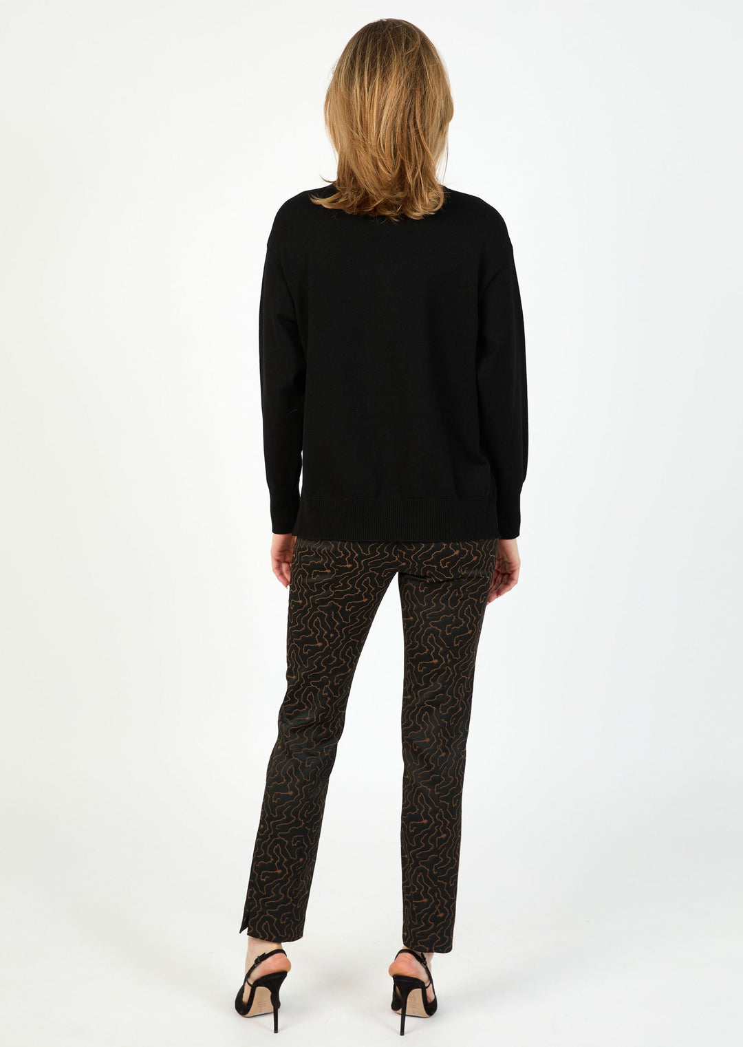 ECOVERA KNIT HIGH LOW SWEATER