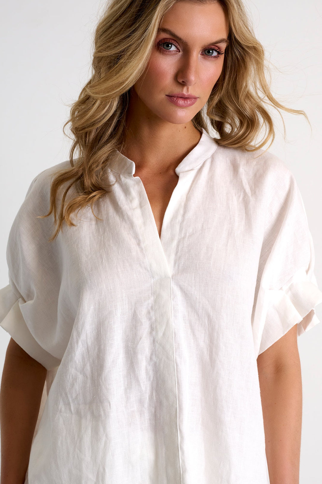 Linen Tunic Top - 42536-60-020