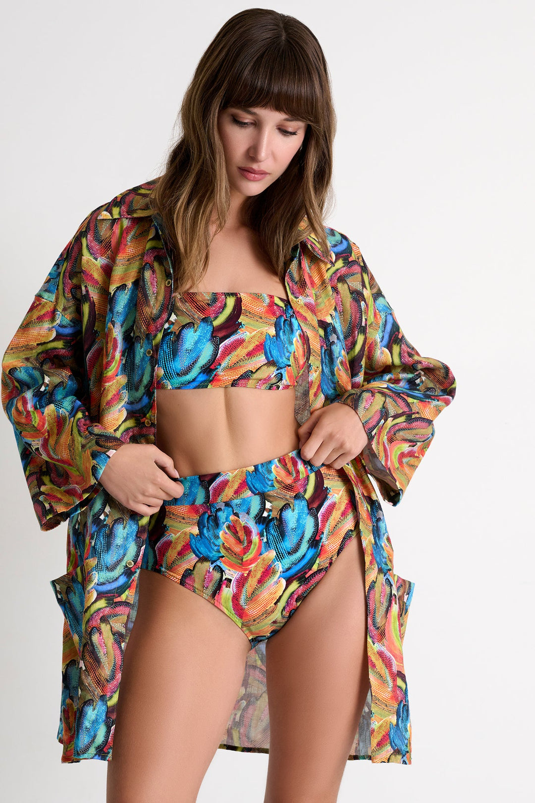 Timess High-Rise Bikini Bottom - 42590-38-953