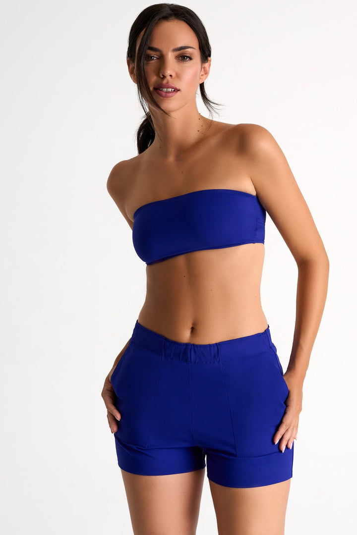 Lycra Shorts 02 / 560 Blue Majorelle