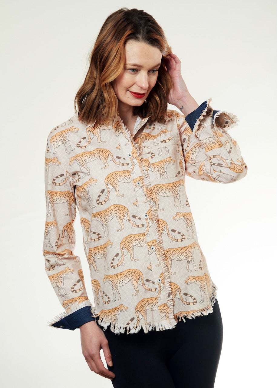 Cape Cod Tunic Leopards