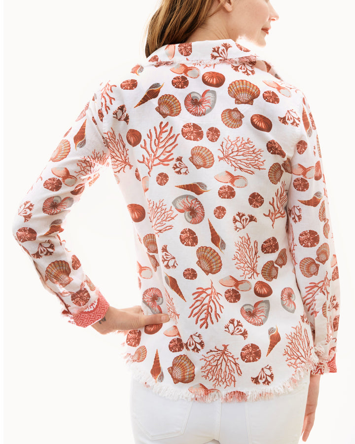 Cape Cod Top Pink Sealife XS / 4949-S430