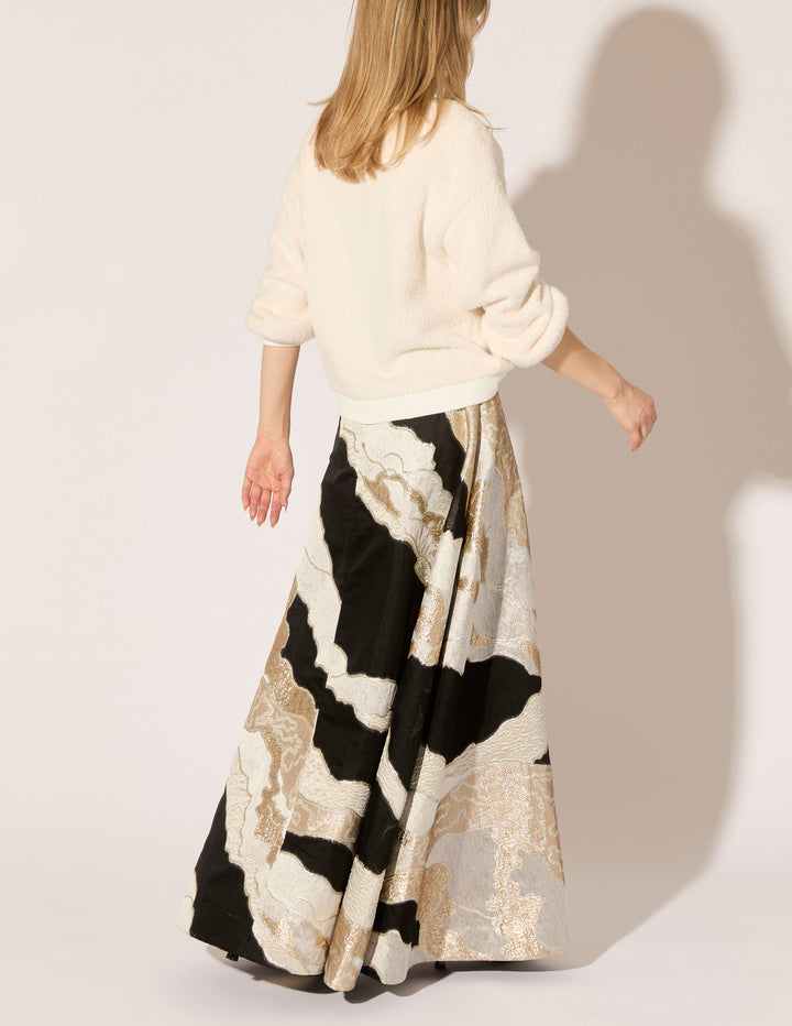 Monarch Fil Coupe Maxi Skirt - PREORDER