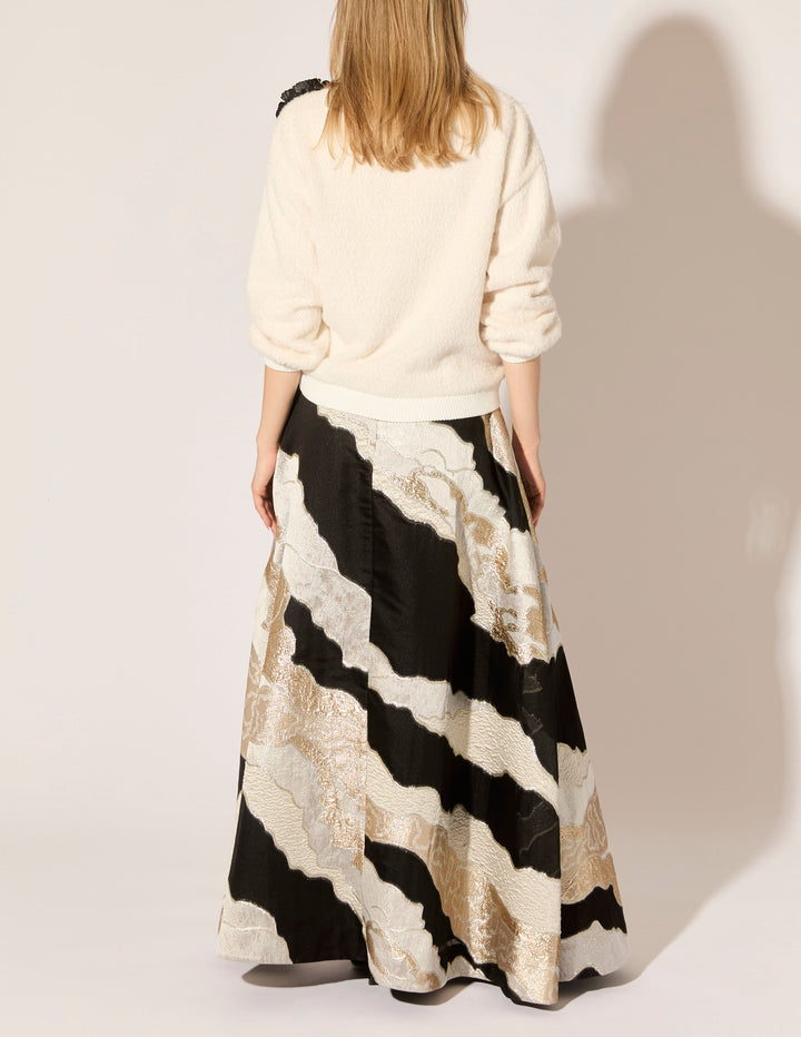 Monarch Fil Coupe Maxi Skirt - PREORDER