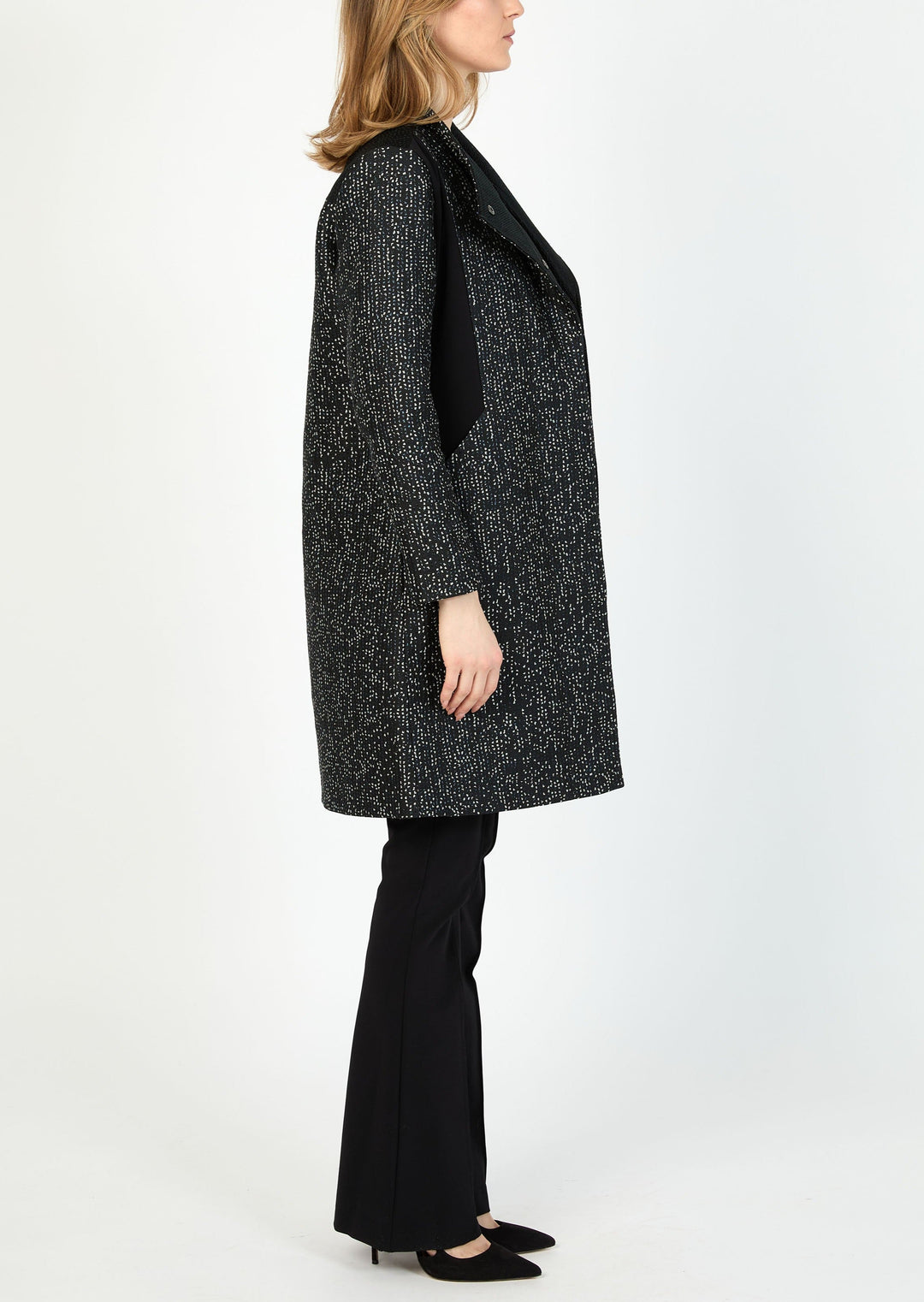 FESTA JACQUARD CAR COAT