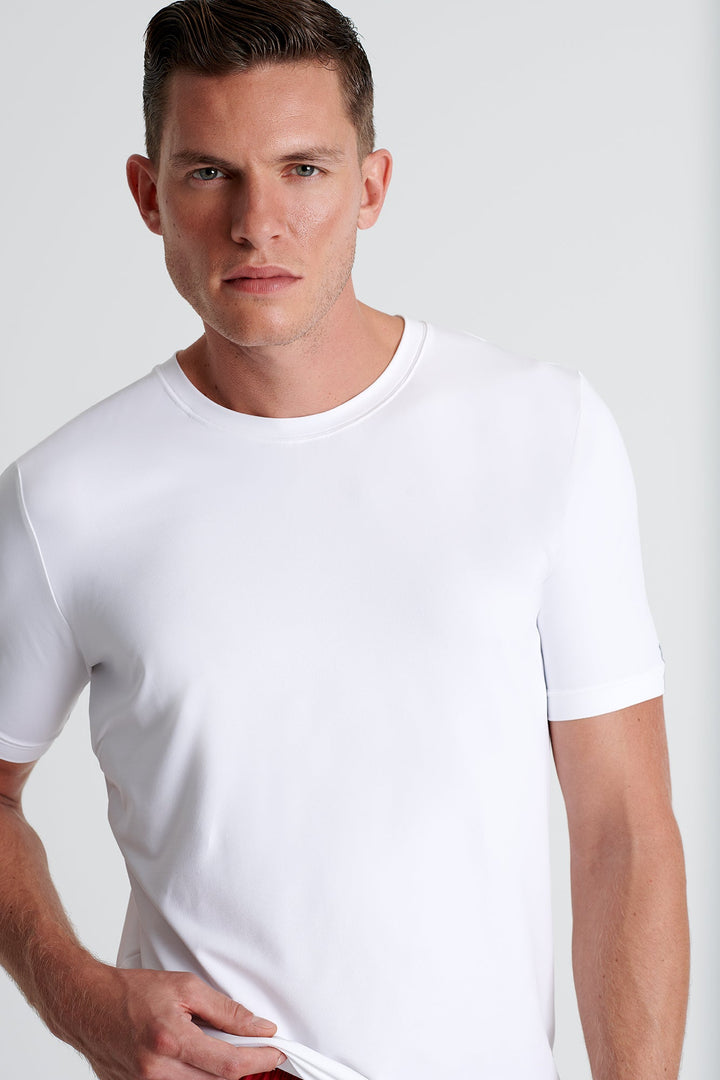 Microfiber Crew Neck T-Shirt - 62520-81-000