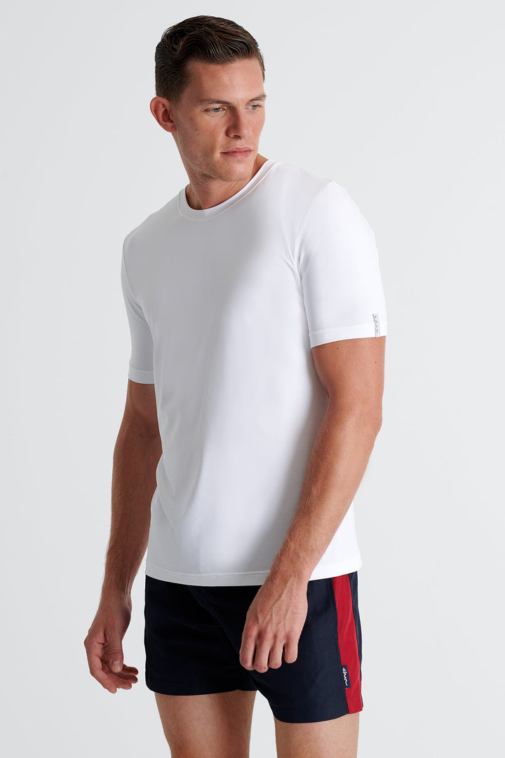 Microfiber Crew Neck T-Shirt - 62520-81-000