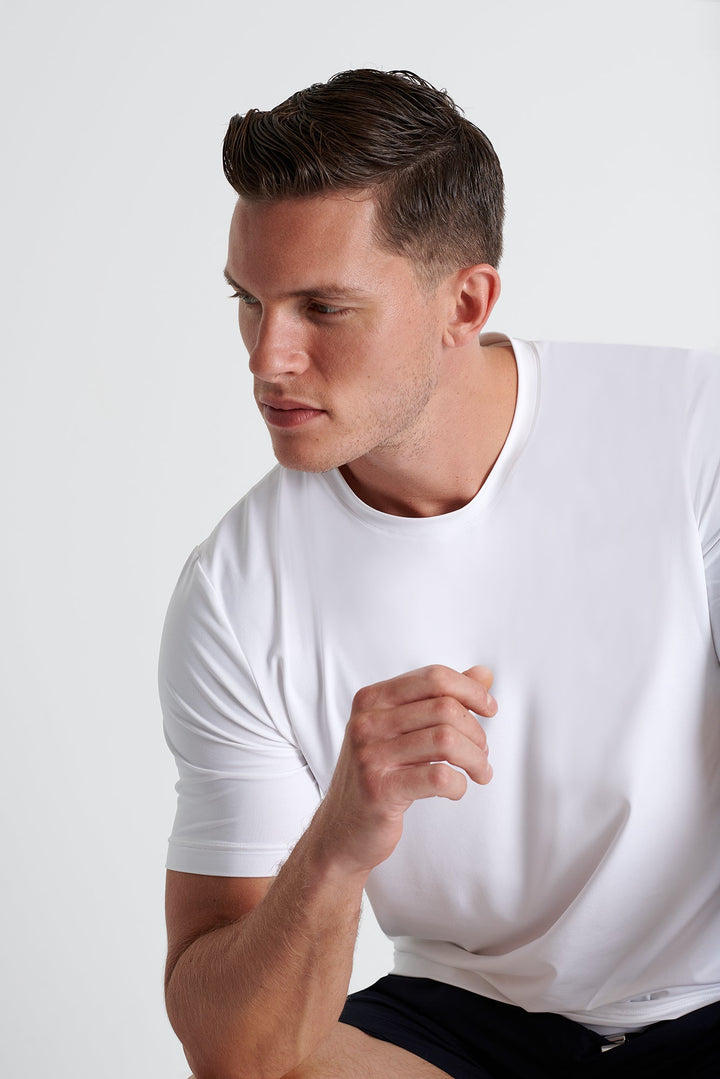 Microfiber Crew Neck T-Shirt - 62520-81-000