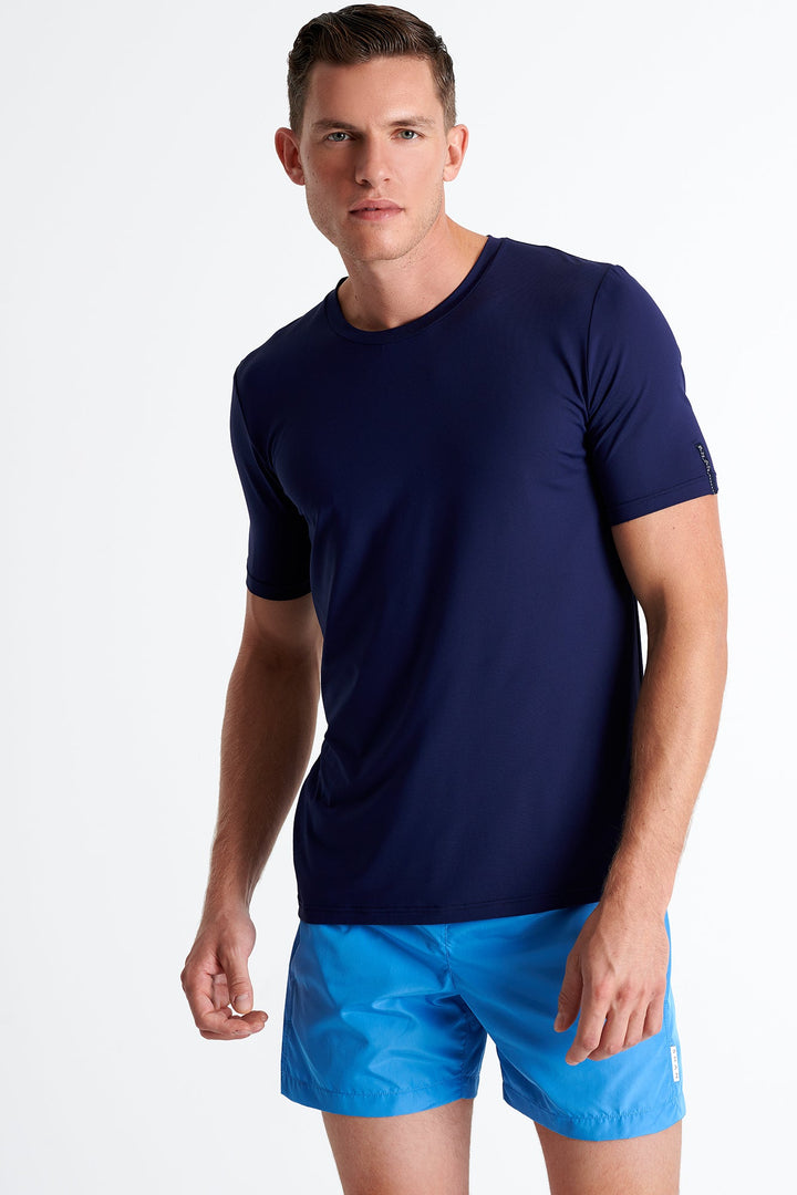 Microfiber Crew Neck T-Shirt - 62520-81-590