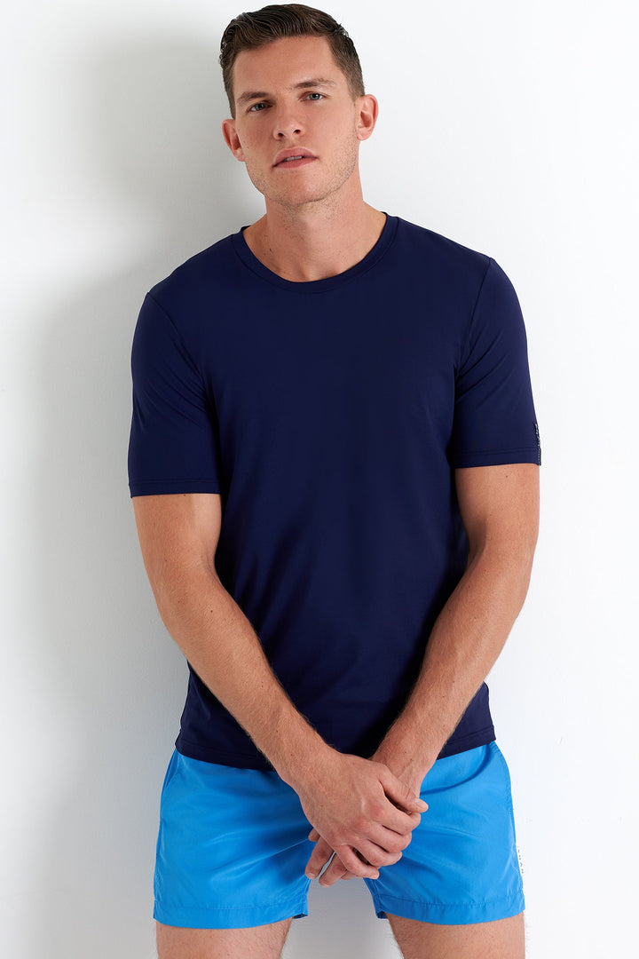 Microfiber Crew Neck T-Shirt - 62520-81-590