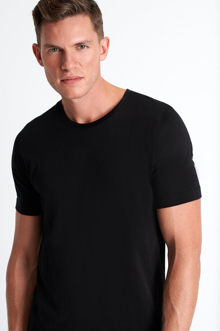 Microfiber Crew Neck T-Shirt - 62520-81-800
