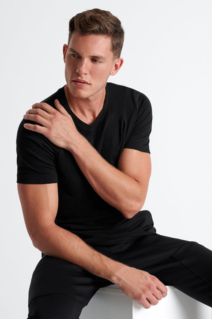 Microfiber Crew Neck T-Shirt - 62520-81-800