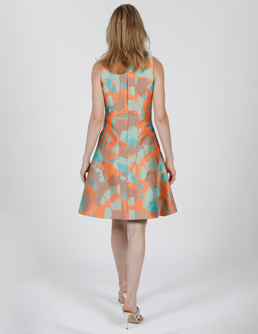 LUXEMBOURG JACQUARD PARTY DRESS