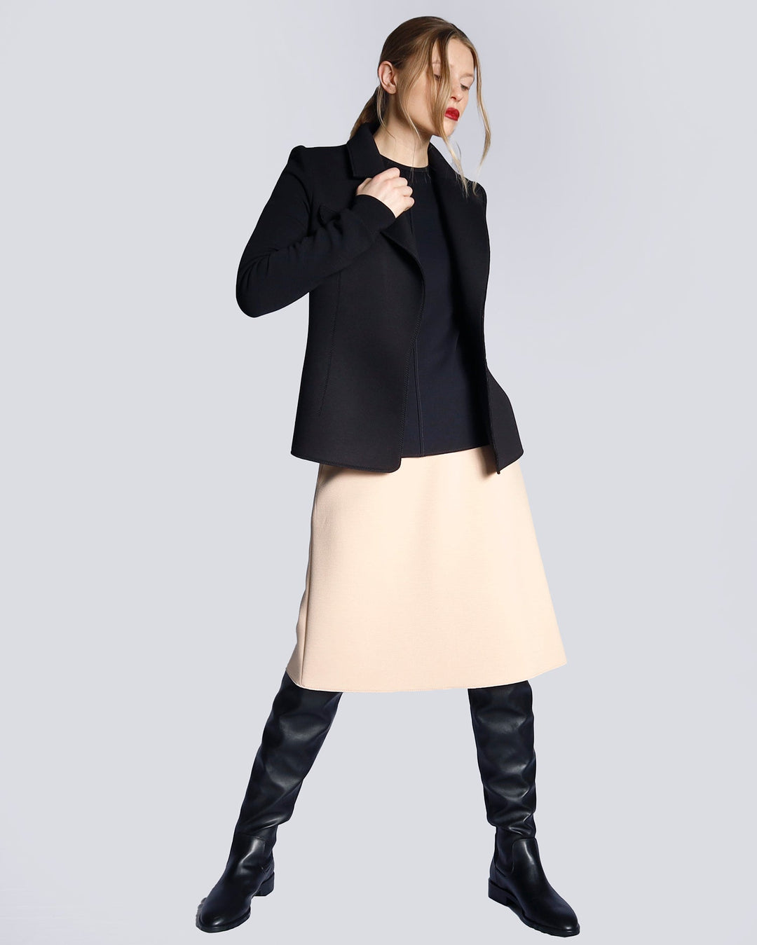 Maison Marie Saint Pierre | Skirt | HUNTLEY | Tinta | Jacket | HIPOLITE | Black