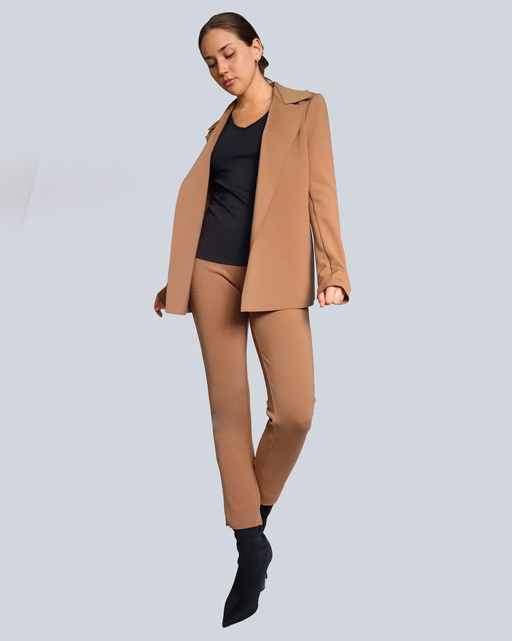 Maison Marie Saint Pierre | Pants | HILL | Umber | Jacket | HATCHER | Umber