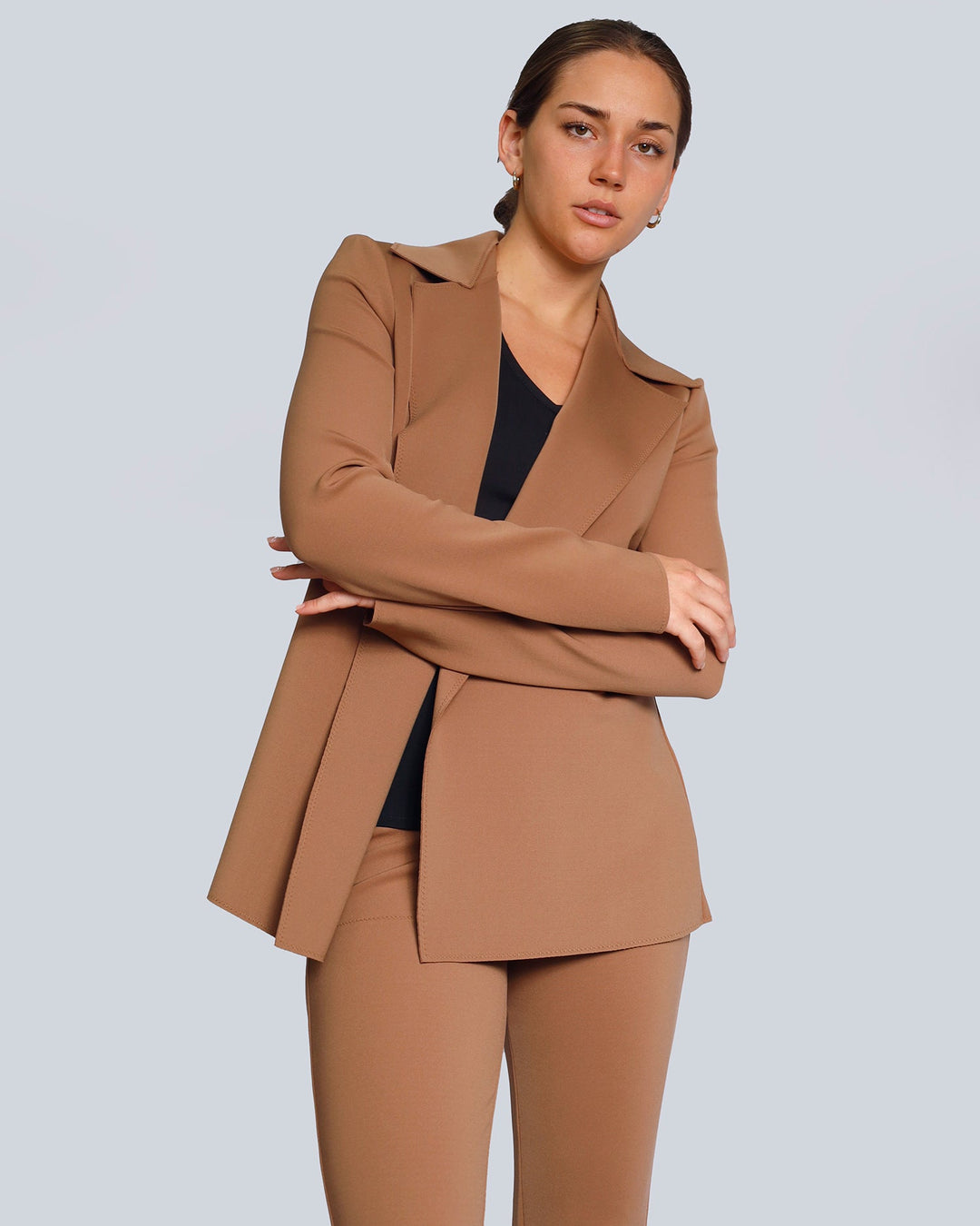 Maison Marie Saint Pierre | Pants | HILL | Umber | Jacket | HATCHER | Umber