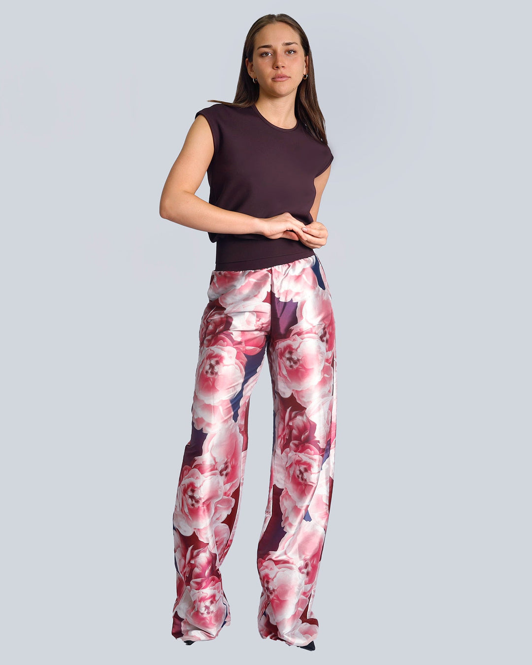 Maison Marie Saint Pierre | Top | OKA3 | Plum | Pants | HIDELI2 | Peonies | Plum