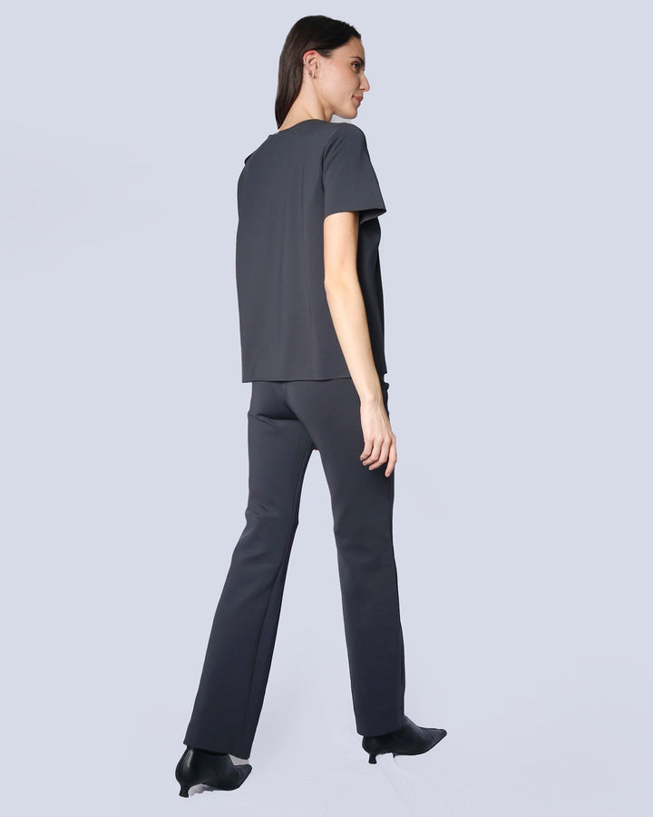 Maison Marie Saint Pierre | Top | HAILEY | Dark Charcoal | Pants | HALONE | Dark Charcoal