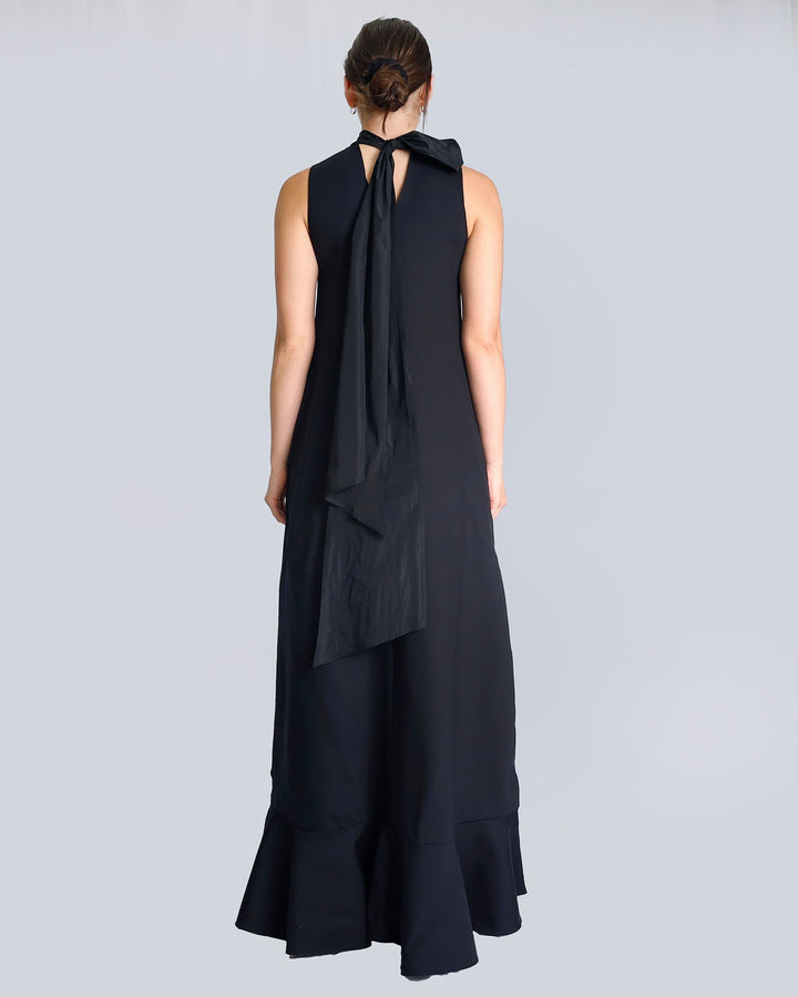 Maison Marie Saint Pierre | Dress | HAMZA | Black | Brooch | HAMELOT2 | Grey Mixte