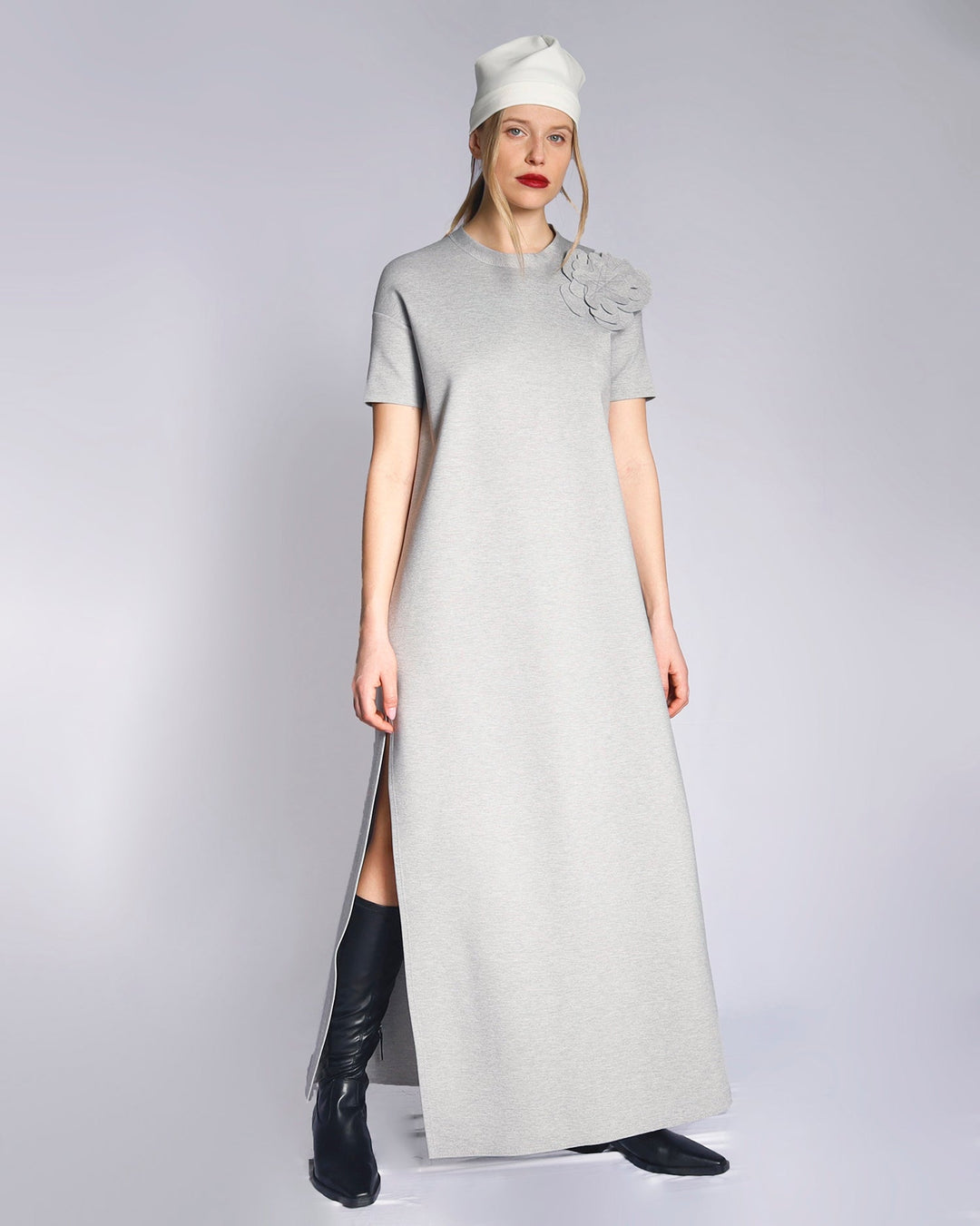 Maison Marie Saint Pierre | Dress | HOSANAME | Light Grey Mixte