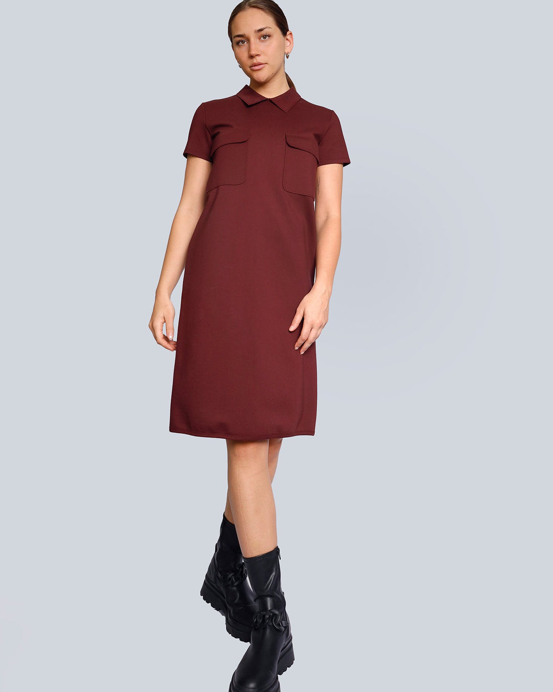 Maison Marie Saint Pierre | Dress | HONEY | Garnet