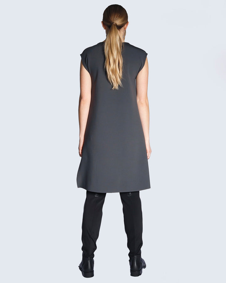 Maison Marie Saint Pierre | Dress | HEYWOOD | Dark Charcoal