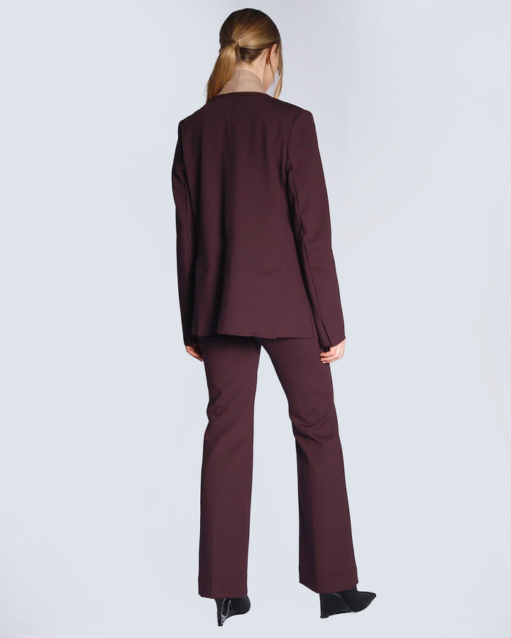 Maison Marie Saint Pierre | Jacket | HILDRED | Plum | Camel