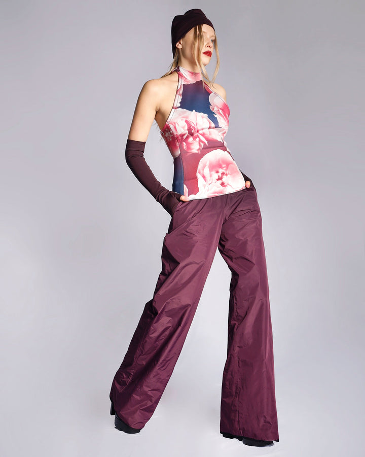 Maison Marie Saint Pierre | Pants | HIDELI | Aubergine | Plum