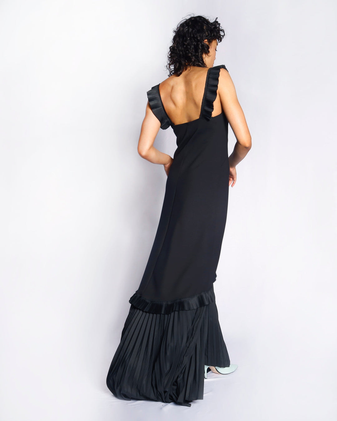 Dress ASAGAO | Black | Maison Marie Saint Pierre