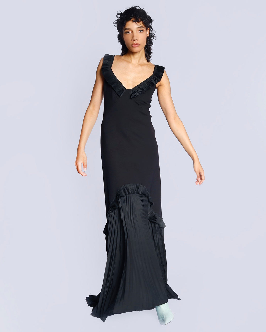 Dress ASAGAO | Black | Maison Marie Saint Pierre