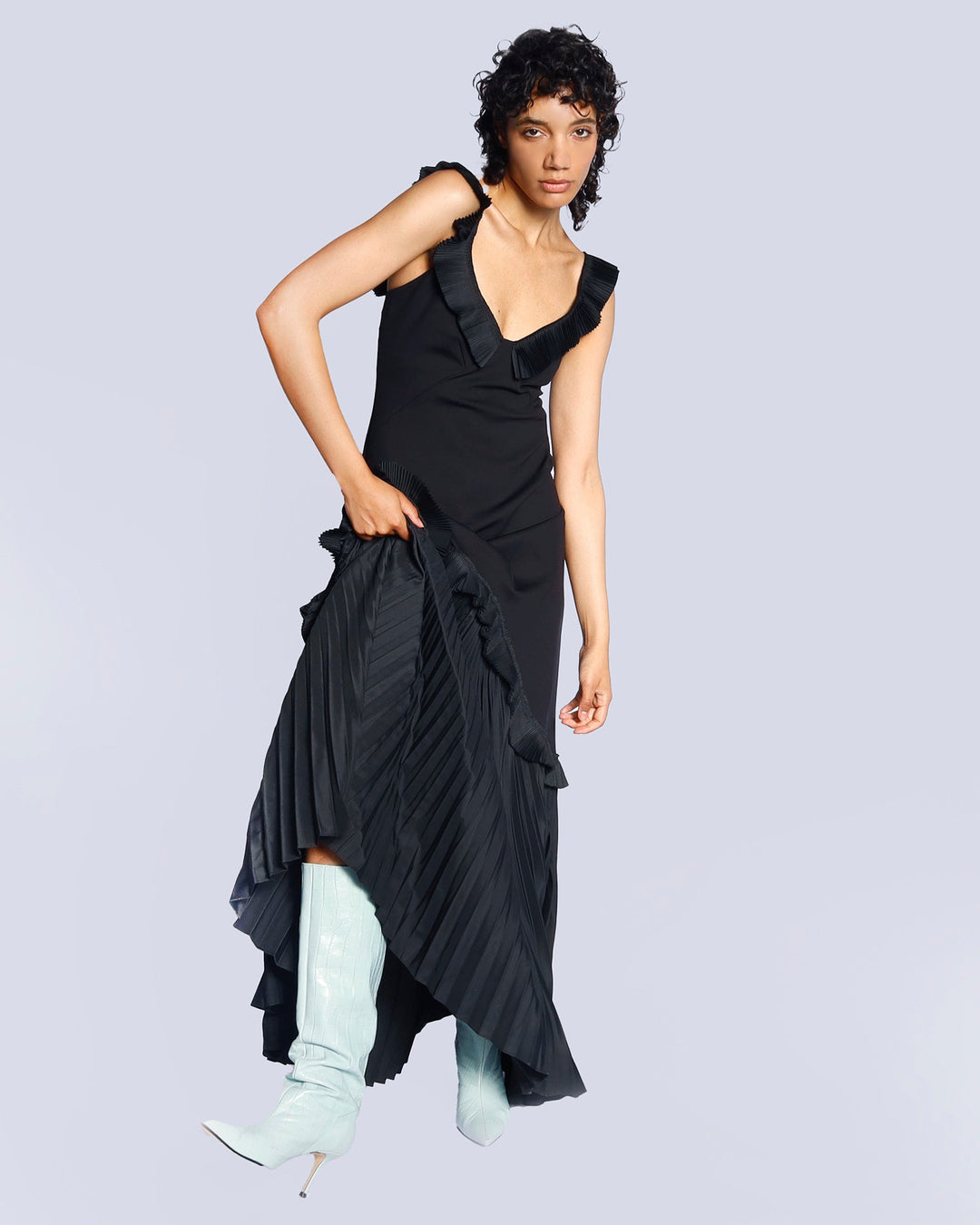 Dress ASAGAO | Black | Maison Marie Saint Pierre