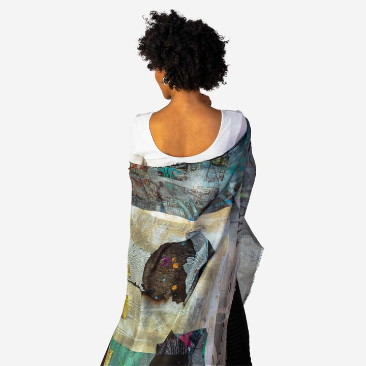 Art is Love Silk Modal Scarf