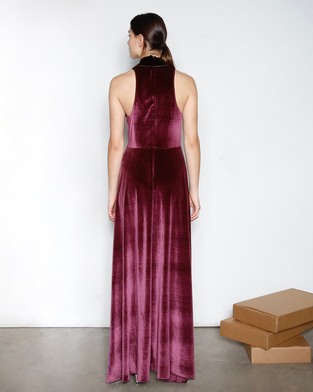 Maison Marie Saint Pierre | Dress | Bala | Pourpre