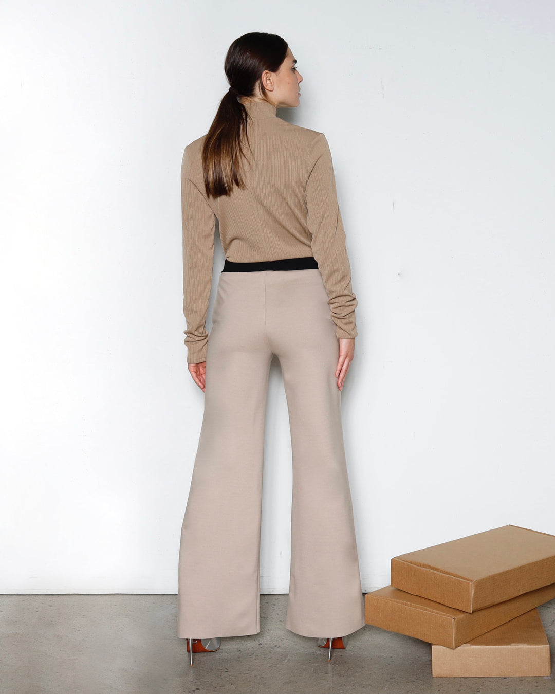 Maison Marie Saint Pierre | Pants | Beatrice | Fog