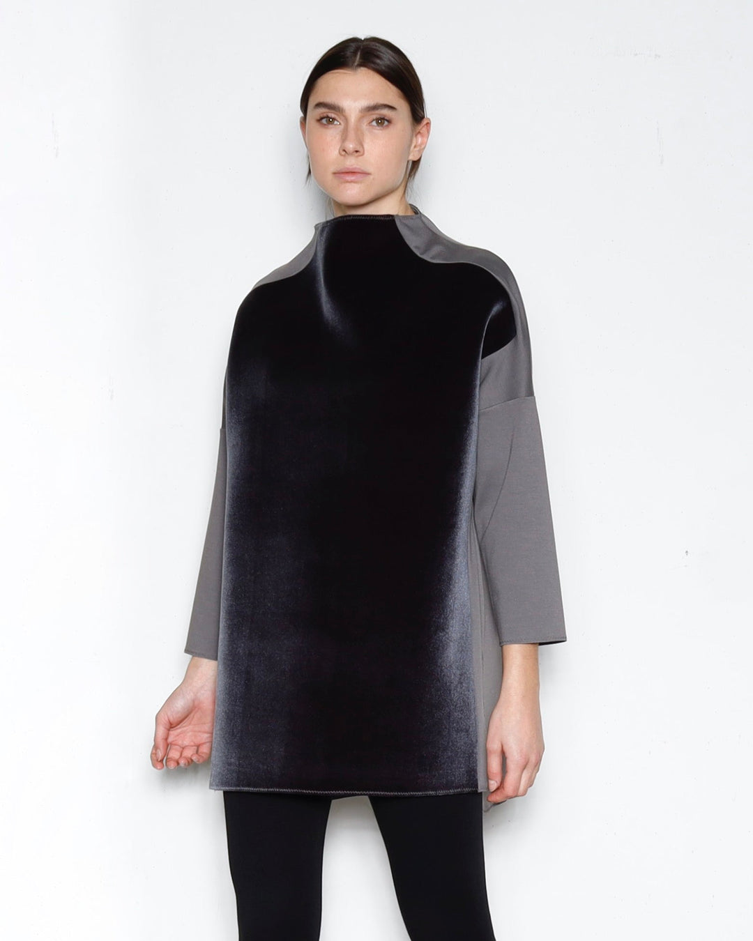 Maison Marie Saint Pierre | Tunic | Born | Charcoal | Pewter