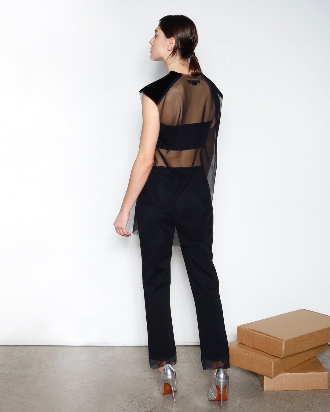 Maison Marie Saint Pierre | Top | Black