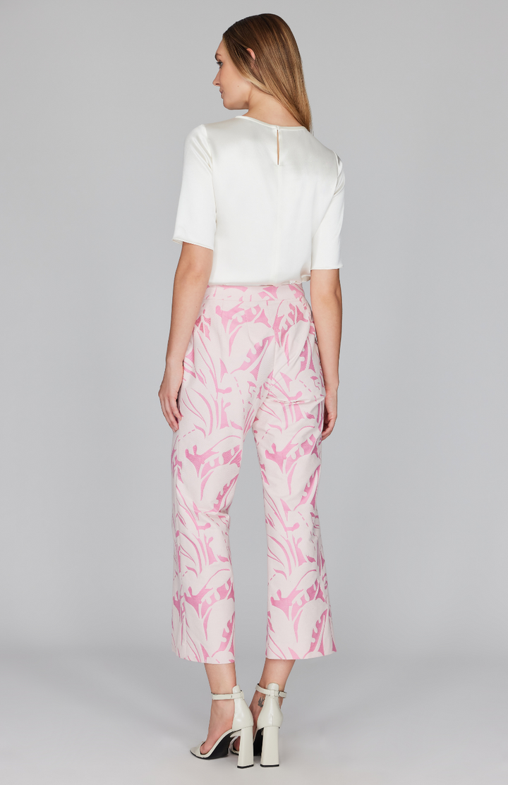 Safari Shirting Flat Front Straight Leg Pant