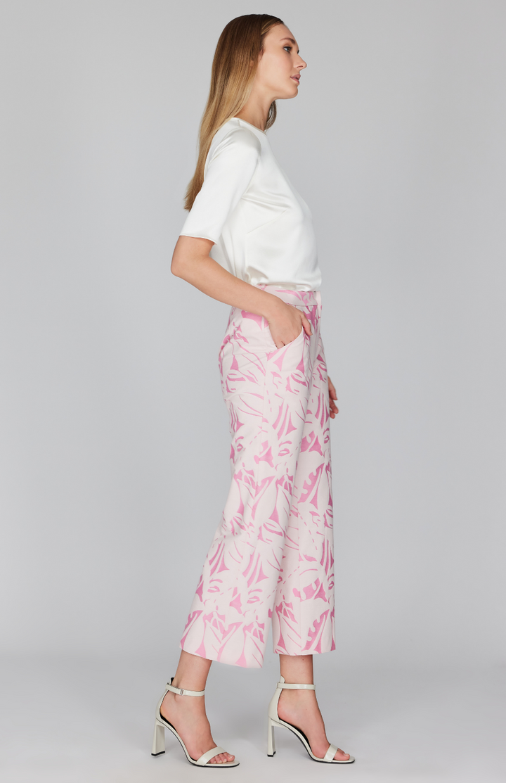 Safari Shirting Flat Front Straight Leg Pant