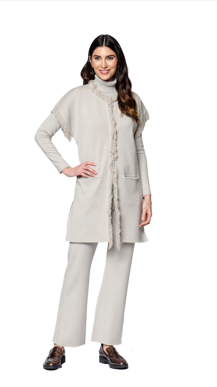 Paris Classic Turtleneck, Mist