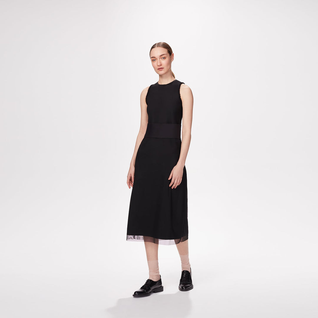Dress FINGADOT | Black | Maison Marie Saint Pierre